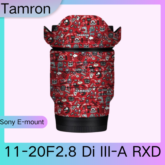 Lentes Tamron 11-20F2.8 Di III-A RXD - Pele câmera, adesivo câmera - com alta resistência a arranhões, à prova d'água e com design elegante.